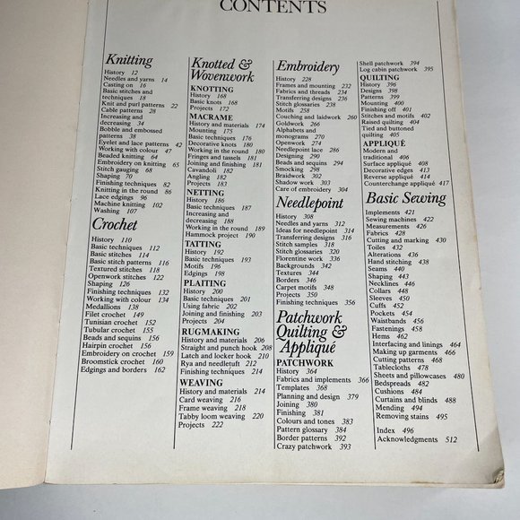 The Bantam Step-by-Step Book‎ of Needlecraft by Judy Brittain Vintage 1979 - Picture 2 of 6